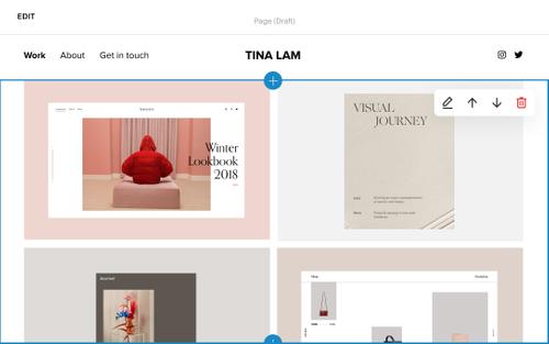 Editing website UI